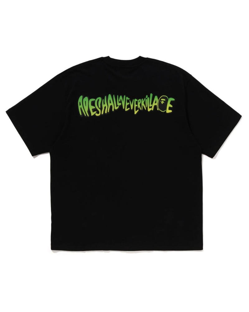 T Shirts Bape Car Graphique Noir Homme | VYH-22166428